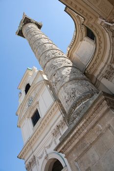The Karlskirche (St. Charles's Church), Vienna (Wein)
