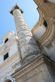 The Karlskirche (St. Charles's Church), Vienna (Wein)