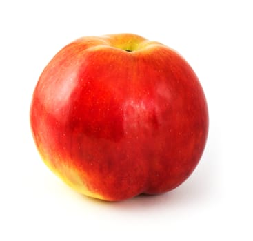 Red apple isolated on white