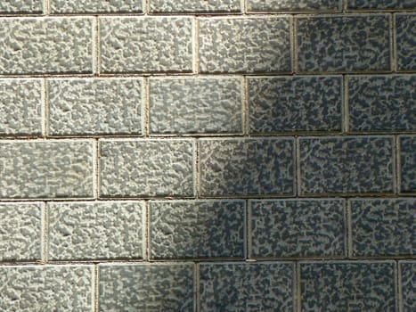 closeup of block paving stones