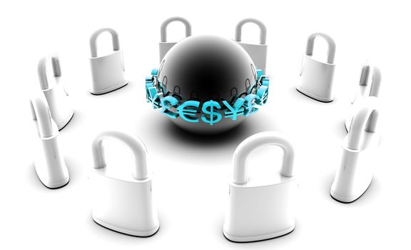 Secure Financial Data as a Encryption Protection