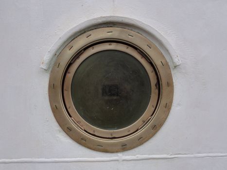 photo of an isolated porthole