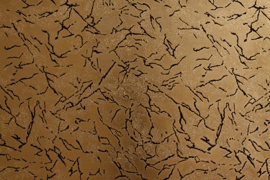 Abstract background with fantasy in gold and black