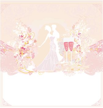 Ballroom dancers - invitation