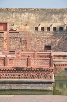 Fatehpur Sikri near Agra in India