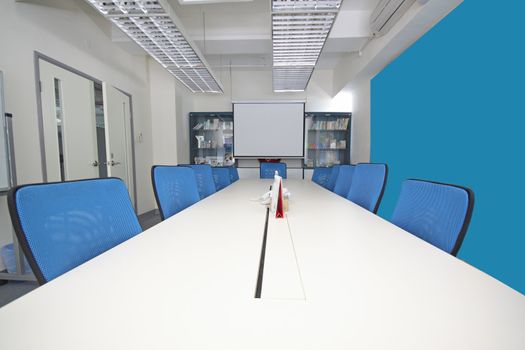 Conference room interior at day