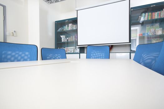 Conference room interior at day