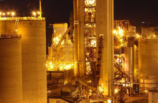 Cement Plant close up