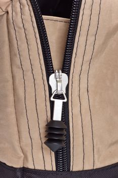 zipper clasp closeup