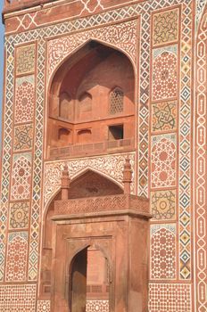 Akbar's Tomb at Sikandra (Agra) in India