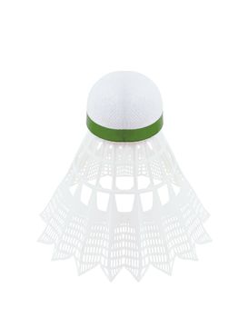 shuttlecock isolated on white background