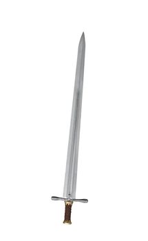 sword isolated on white