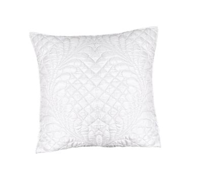 White pillow. Isolated on white background