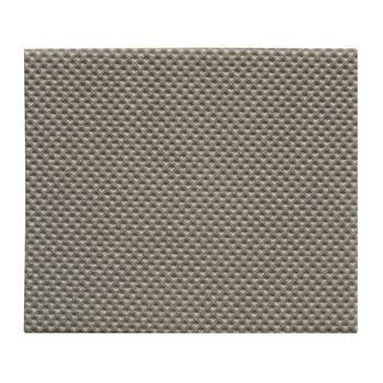 Sample of acoustic insulation for soundproofing floor - isolated over white
