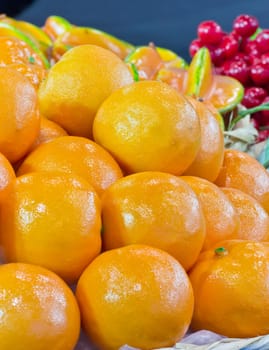 orange fruits in basket