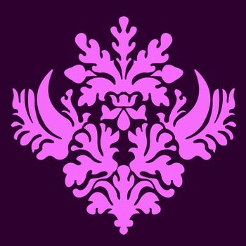 Graphic pattern  Shades of purple