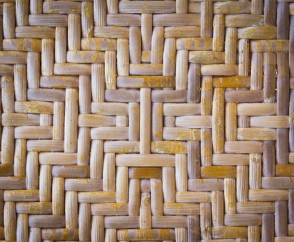 texture of bamboo weave for background