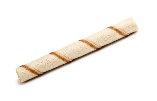 crispy cream stick isolated on white background