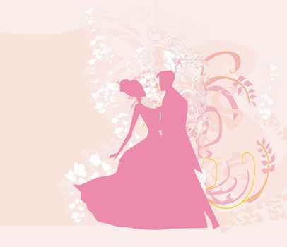 elegant wedding invitation