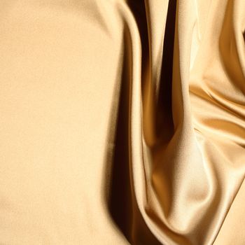 gold textile background close up