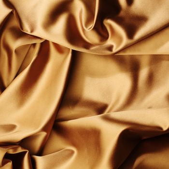 gold textile background close up