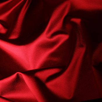 red satin background close up