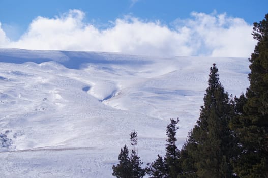 The magnificent mountain scenery of the Caucasus Nature Reserve