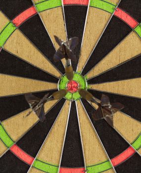 Full Frame of Dart Board