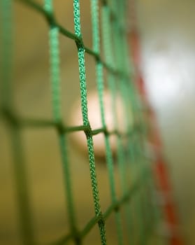 Close up of a net detail