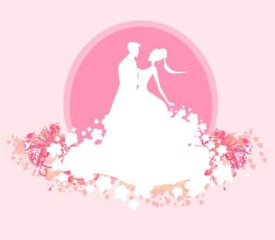 wedding dancing couple background