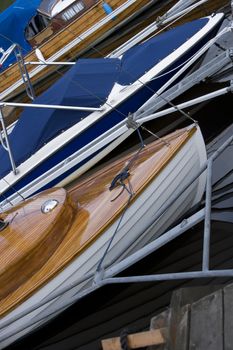 Part of boats full frame