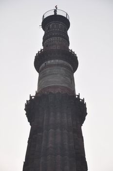 Qutab Minar in Delhi, India