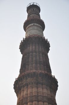 Qutab Minar in Delhi, India