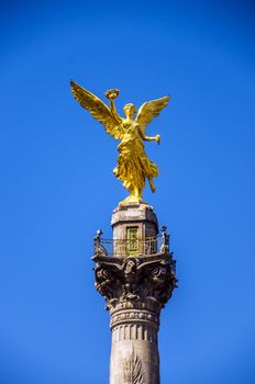 Angel of Independence monument in Mexico City