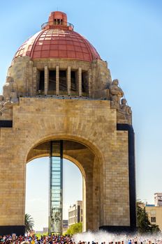 Monument to the Revolution in Mexico City