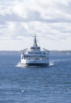 Passenger Ferry in the lake