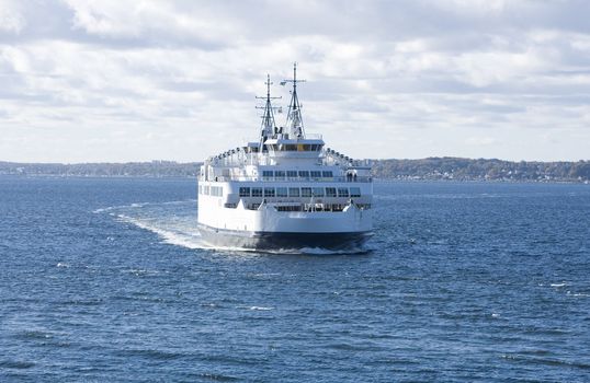 Passenger Ferry in the lake