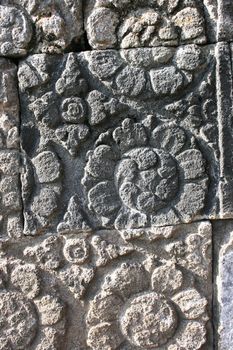 Wall Craft found in a temple near Borobudur.