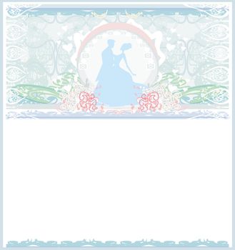 elegant wedding invitation