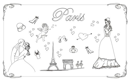 Paris doodles.