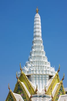 Wat Po temple fragment in Bangkok, Thailand