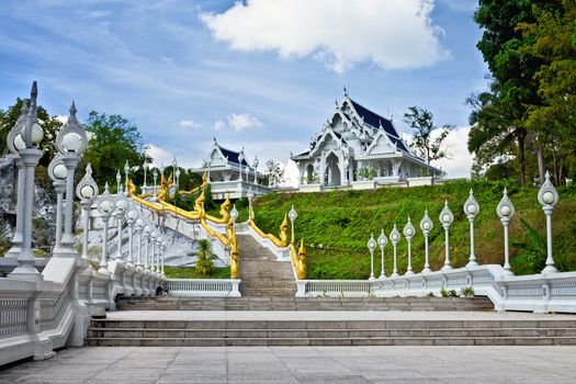 Kaew Grovaram Temple in Krabi town, Thailand