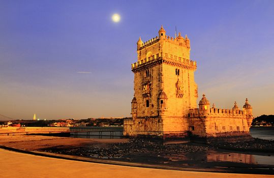 Belem tower in Lisbone city, Portugal