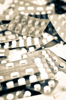 Packs of pills