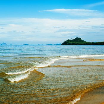 tropical beach, Koh Libong, Andaman Sea, Thailand