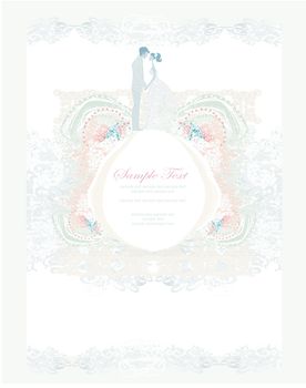 elegant wedding invitation