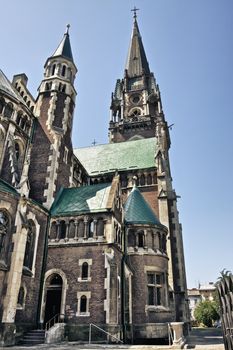 Church of St. Olha and Elizabeth, Lviv. Ukraine