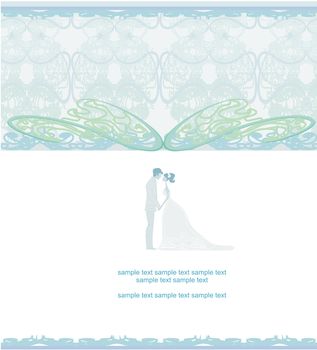 elegant wedding invitation