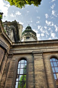 Bernardine church in Lviv at summer, Ukraine