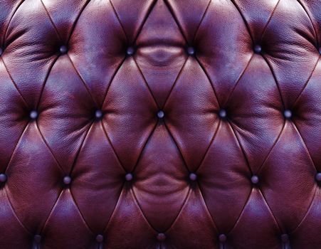 Dark red upholstery leather pattern background